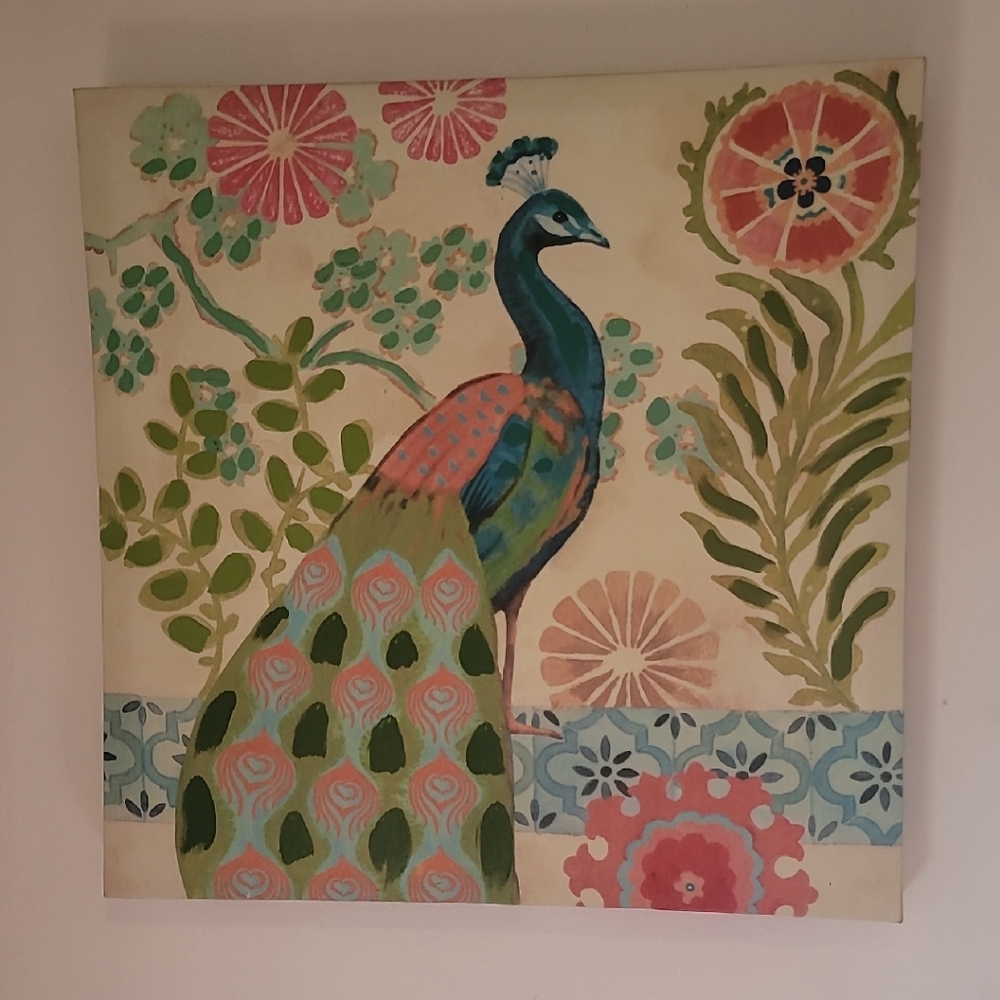 Hobby Lobby Green and Blue Art & Decals Wall Decor